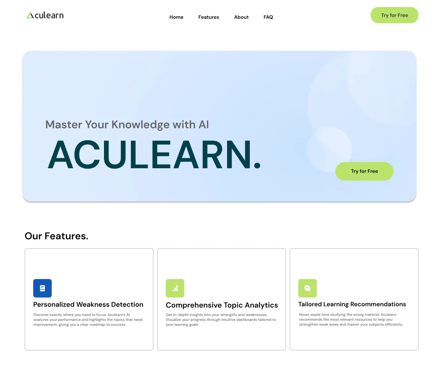 Website Mockup 1